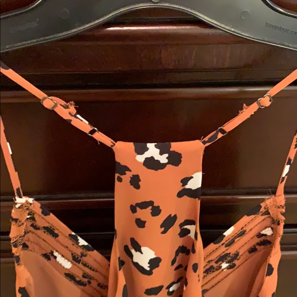 Allison Joy Leopard Strappy Cami - Picture 4 of 9
